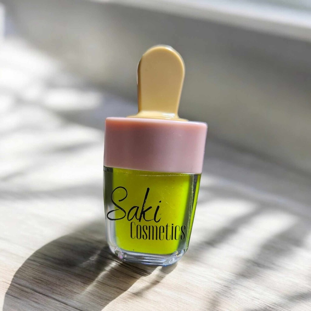 Hydrating Lip Oil - Lemon Drop - Vegan Lip Care - Popsicle Lip Gloss